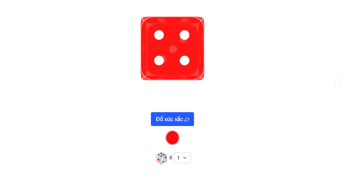 Đổ xúc xắc online