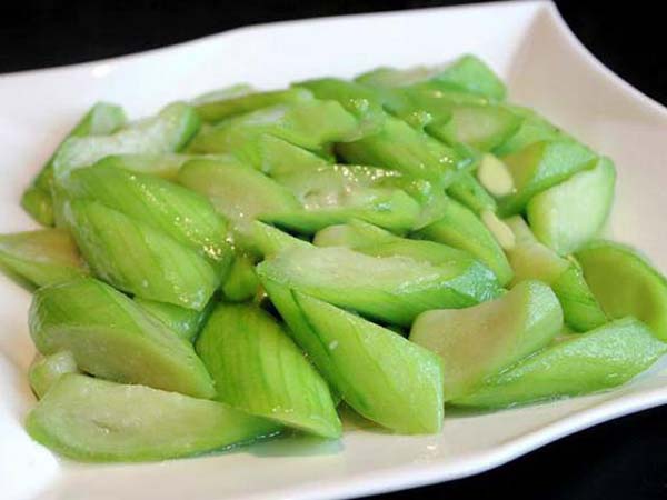 3. Mướp luộc