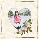 Ghép ảnh hình trái tim mẫu 12