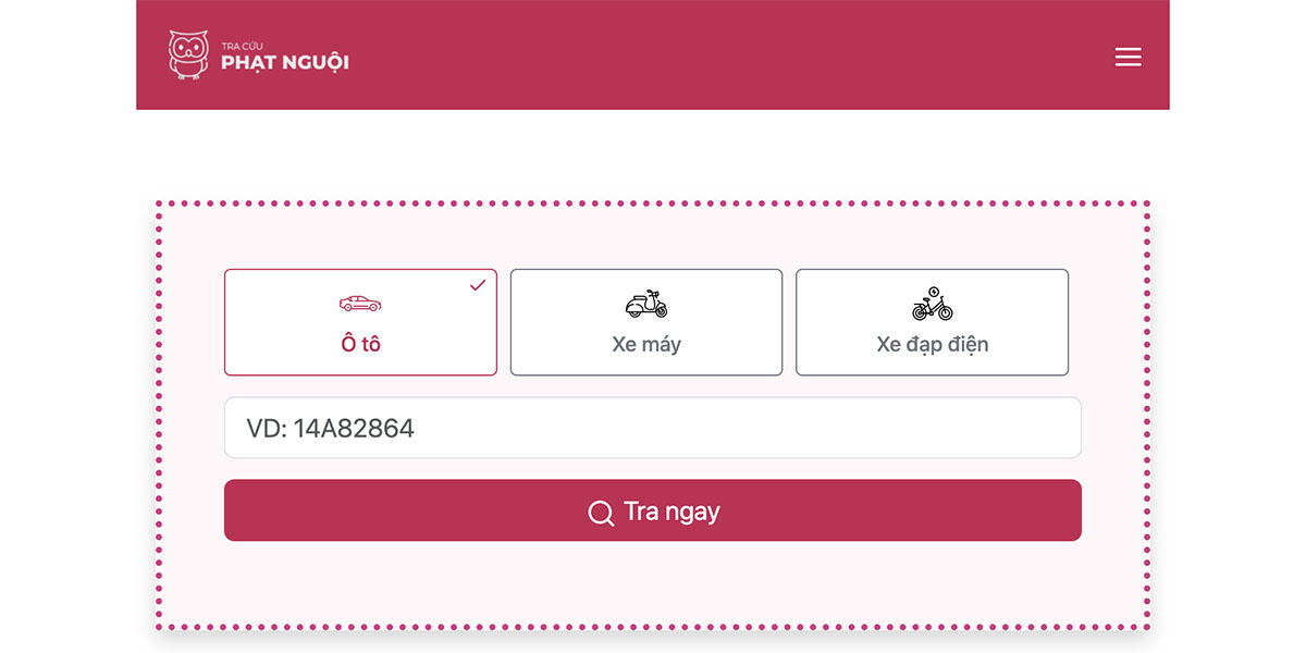 Tra cứu phạt nguội nhanh 2025